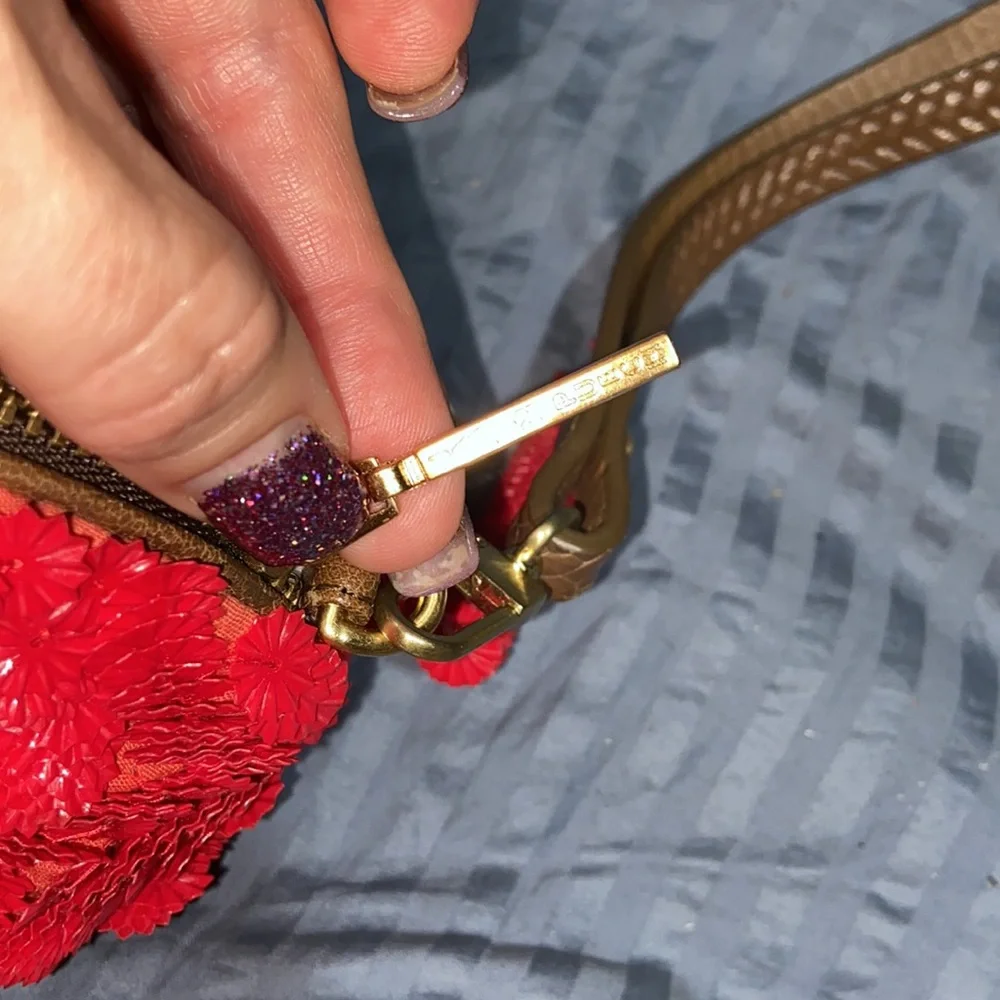 RARE unique Vintage EUC Jamin Puech beaded wristlet bag_7